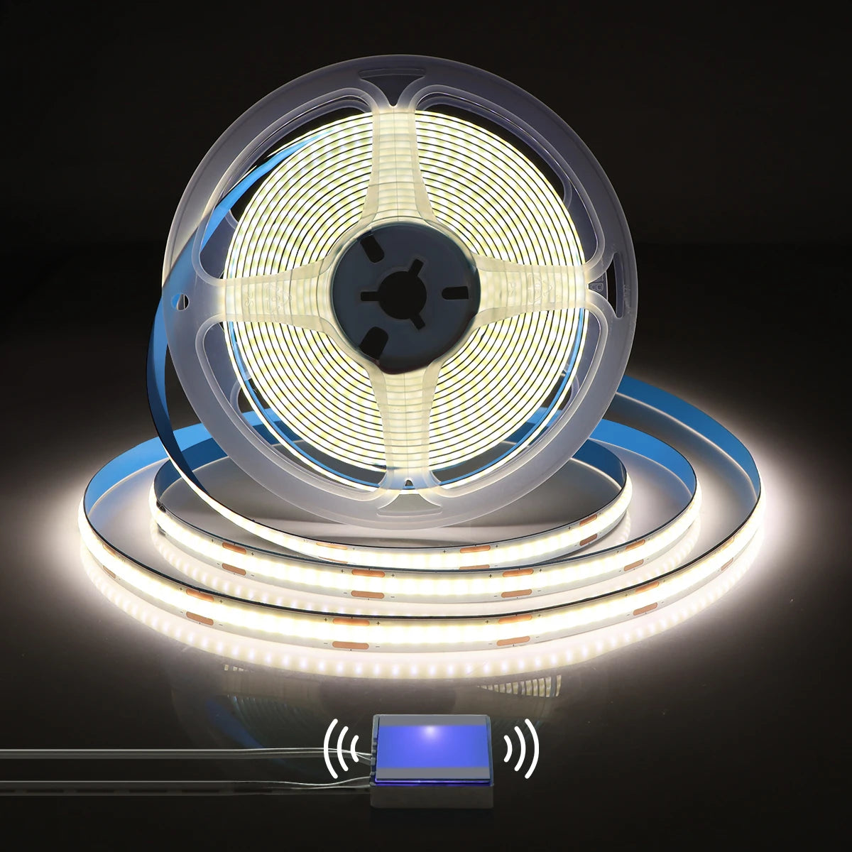 LED-list för spegel med touchdimmer, USB
