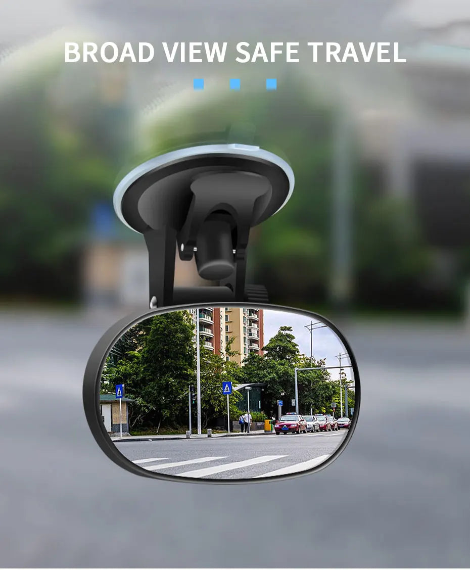 Extra backspegel för bilen, vridbar 360°