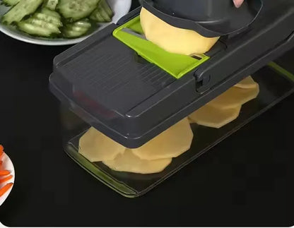 Grönsakshackare med förvaringsbox