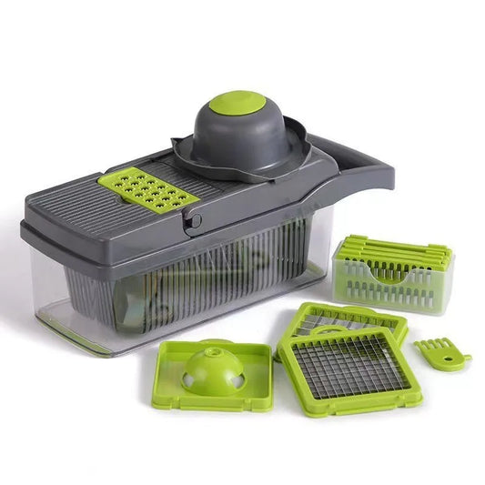 Grönsakshackare med förvaringsbox