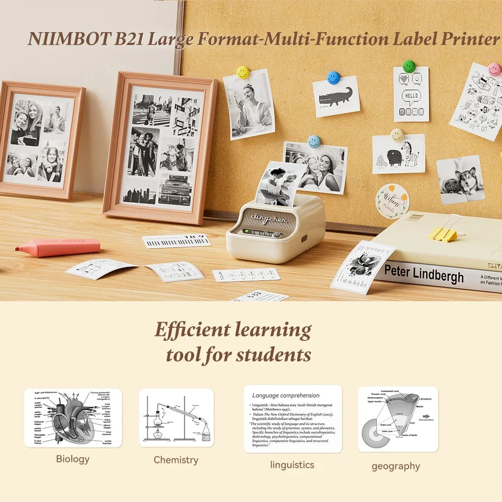 Niimbot B21 portabel etikettskrivare