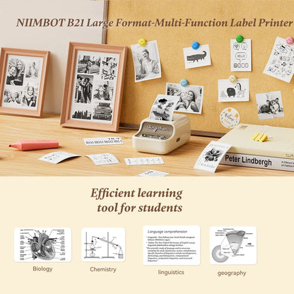 Niimbot B21 portabel etikettskrivare