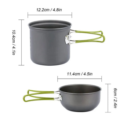 Ultralätt kokset i anodiserad aluminium